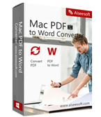 Aiseesoft Mac PDF to Word Converter