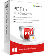 Aiseesoft PDF to Text Converter